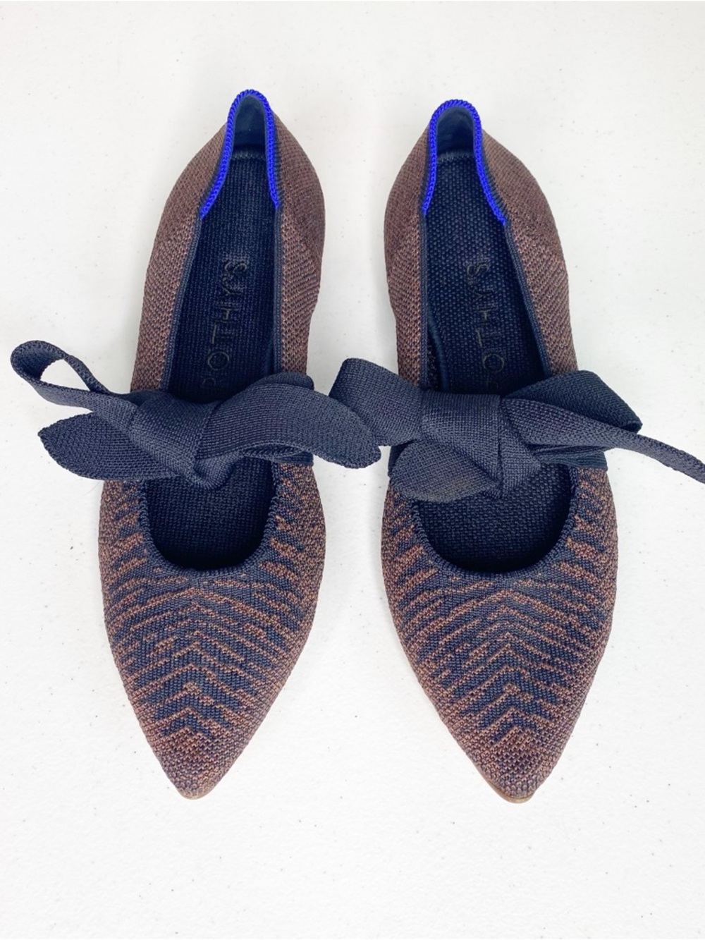 Rothy’s The Point Mary Jane in Twilight Metallic Size 8.5
